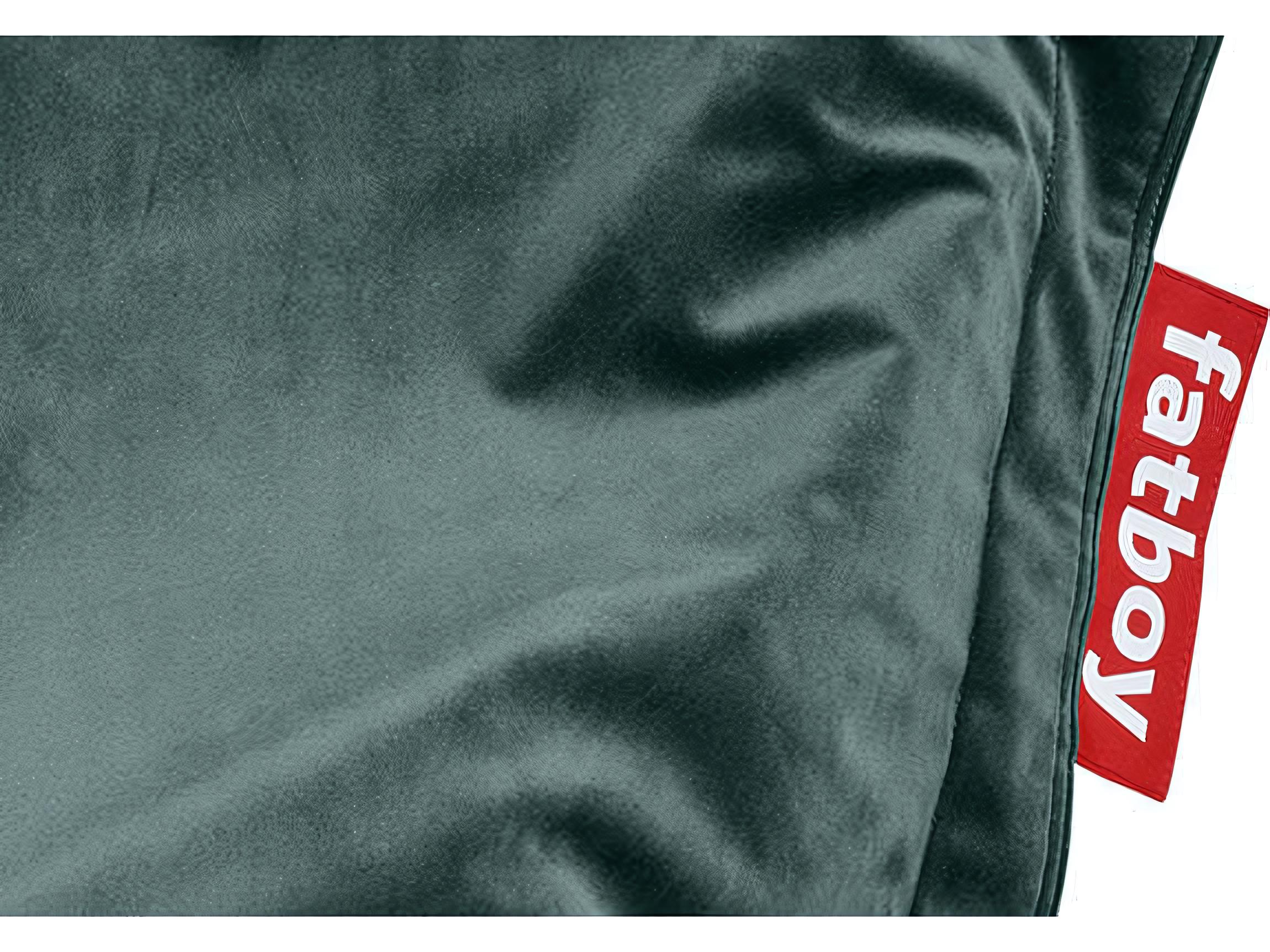 Fatboy Original Slim Recycled Velvet Bean Bag Chair in Petrol