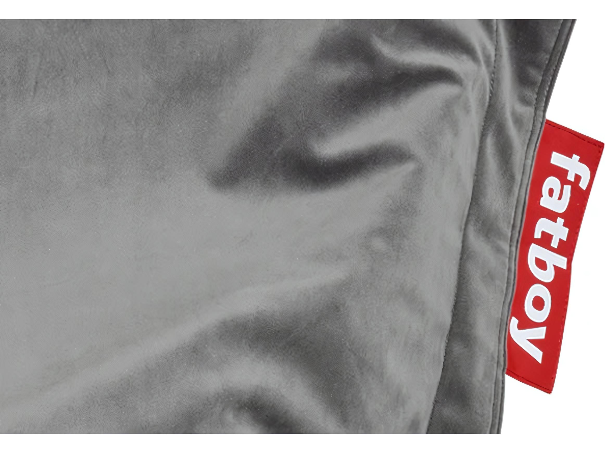 Fatboy Original Slim Recycled Velvet Bean Bag Chair in Taupe