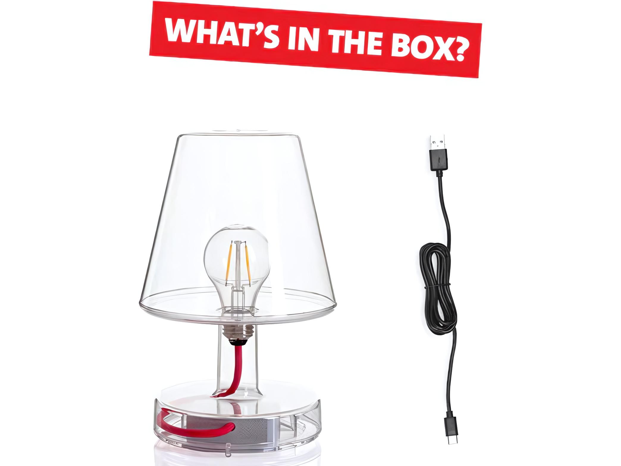 Fatboy Transloetje Table Lamp Duo Pack in Transparent