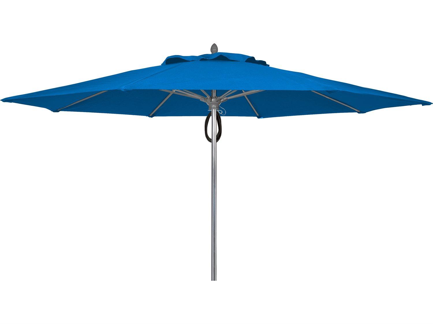 Fiberbuilt Patio Umbrellas Prestige Oceana 11 Foot Octagon Pulley & Pin Patio Umbrella