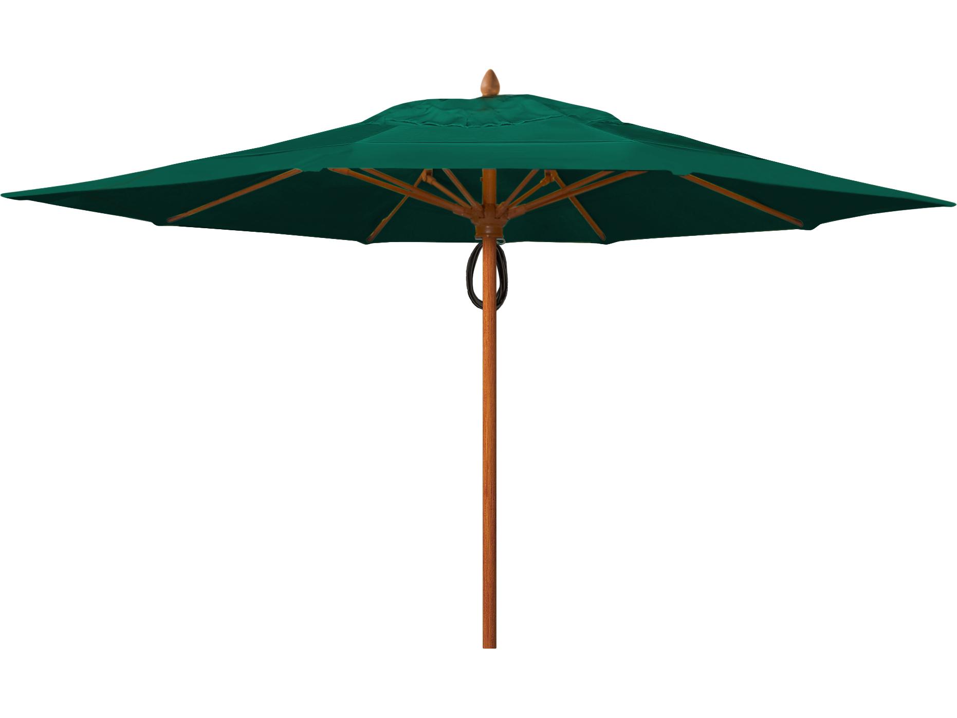 Fiberbuilt Patio Umbrellas Prestige - Diamante Fiberglass 13 Foot Octagon Pulley & Pin Patio Umbrella