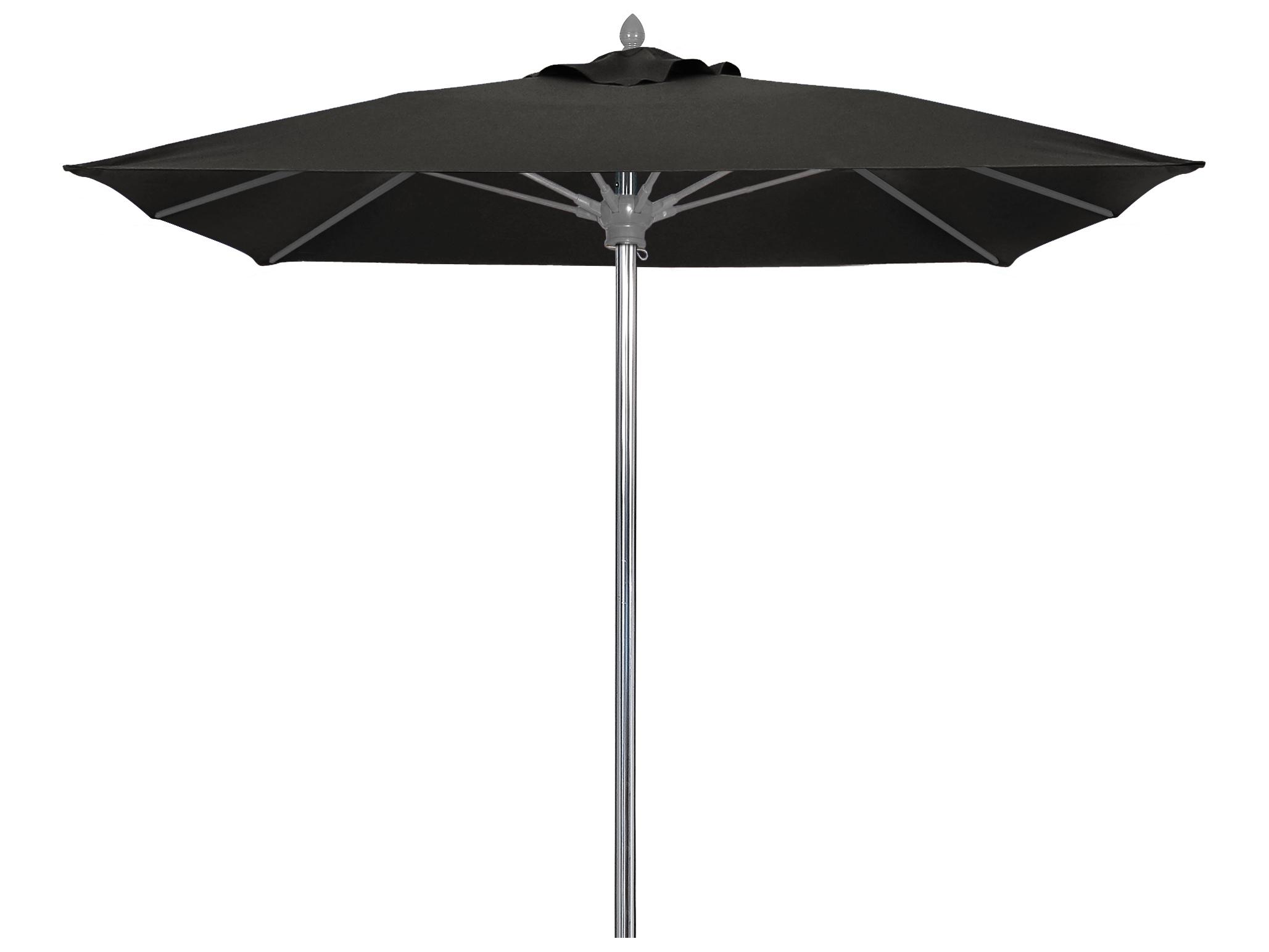 Fiberbuilt Outdoor Umbrellas Prestige - Oceana Fiberglass 6 Foot Square Pulley & Pin Outdoor Umbrella