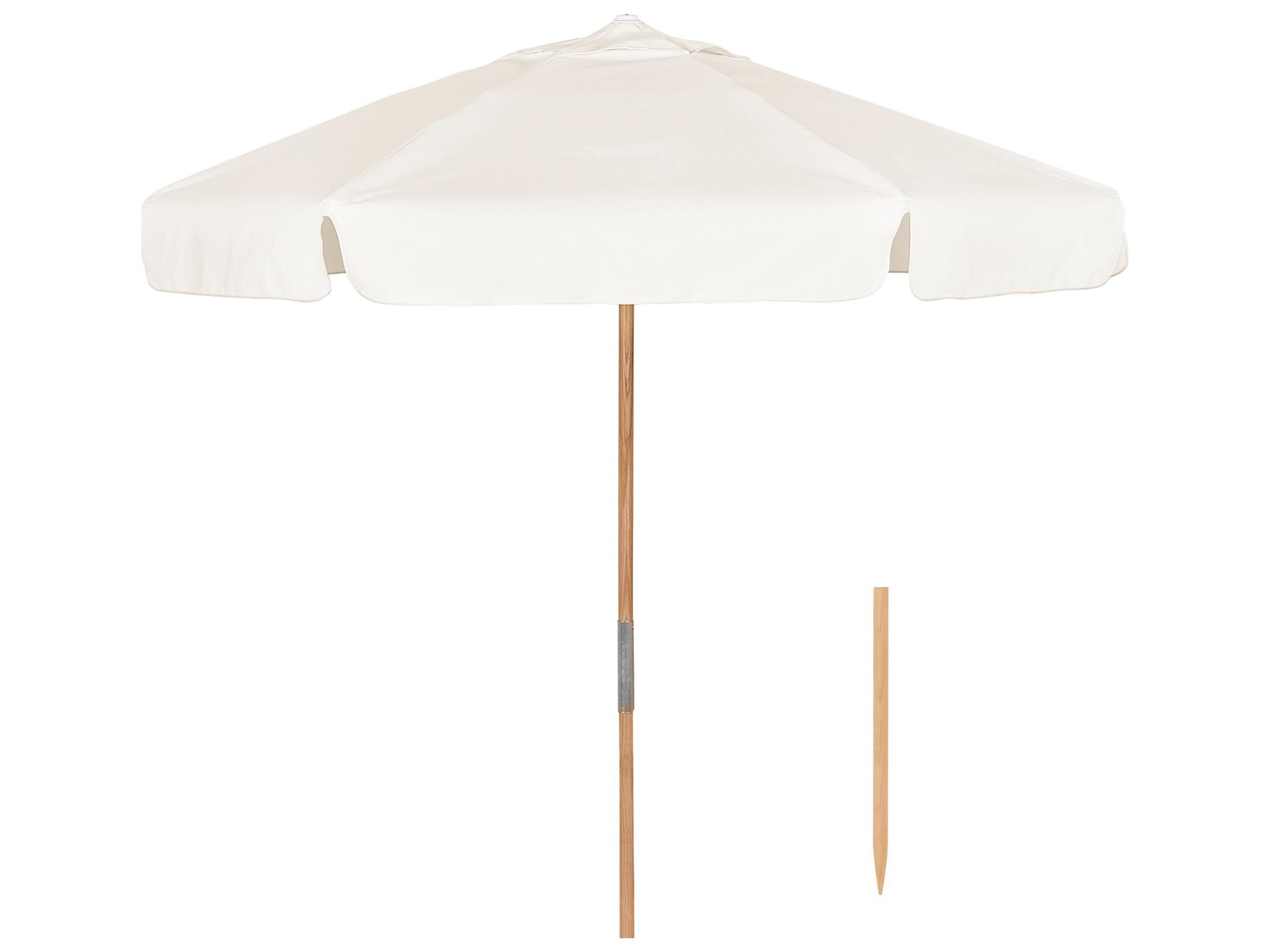 Fiberbuilt Outdoor Patio Umbrellas Quick Ship Beach QUICK SHIP 7.5 Foot Push Up Lift Outdoor Patio Umbrella