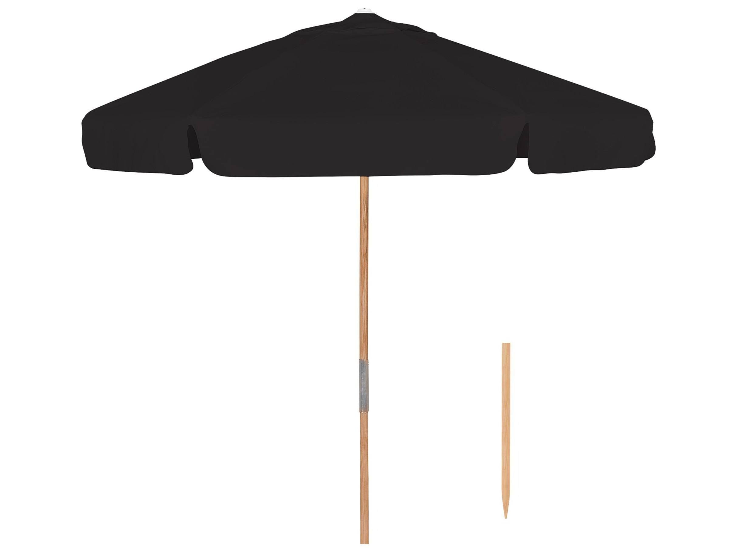 Fiberbuilt Outdoor Patio Umbrellas Quick Ship Beach QUICK SHIP 7.5 Foot Push Up Lift Outdoor Patio Umbrella