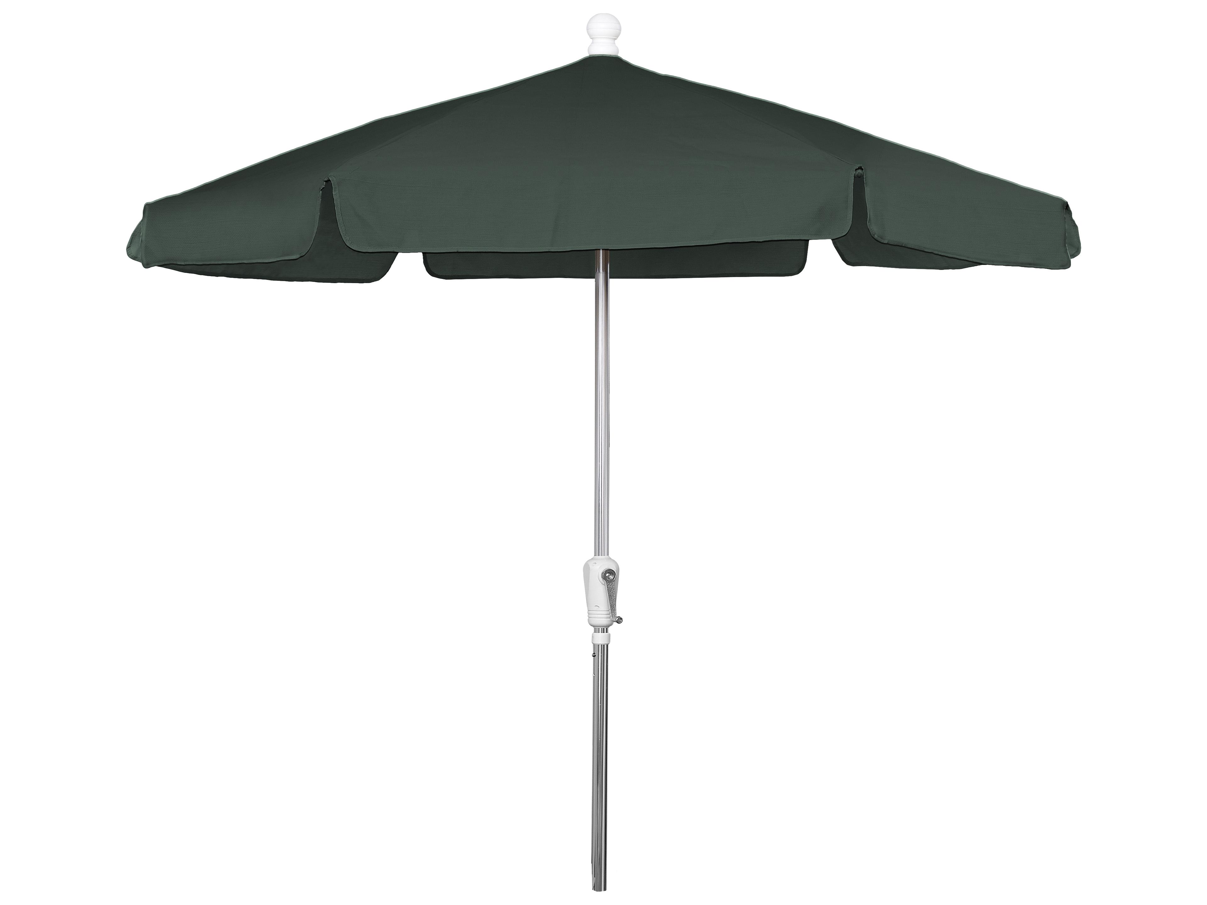 Fiberbuilt Patio Umbrellas Quick Ship Home 7.5 Foot Hexagon Aluminum Patio Umbrella