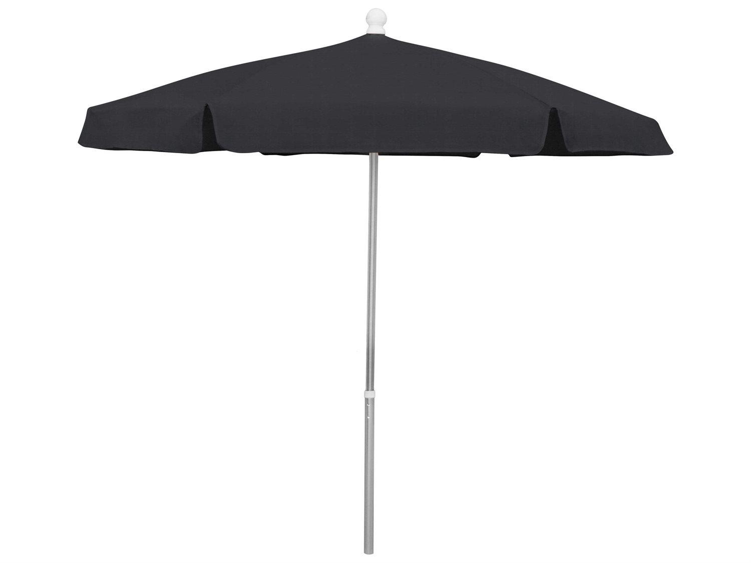 Fiberbuilt Outdoor Patio Umbrellas Beach 7.5 Foot Push Up Lift Outdoor Patio Umbrella