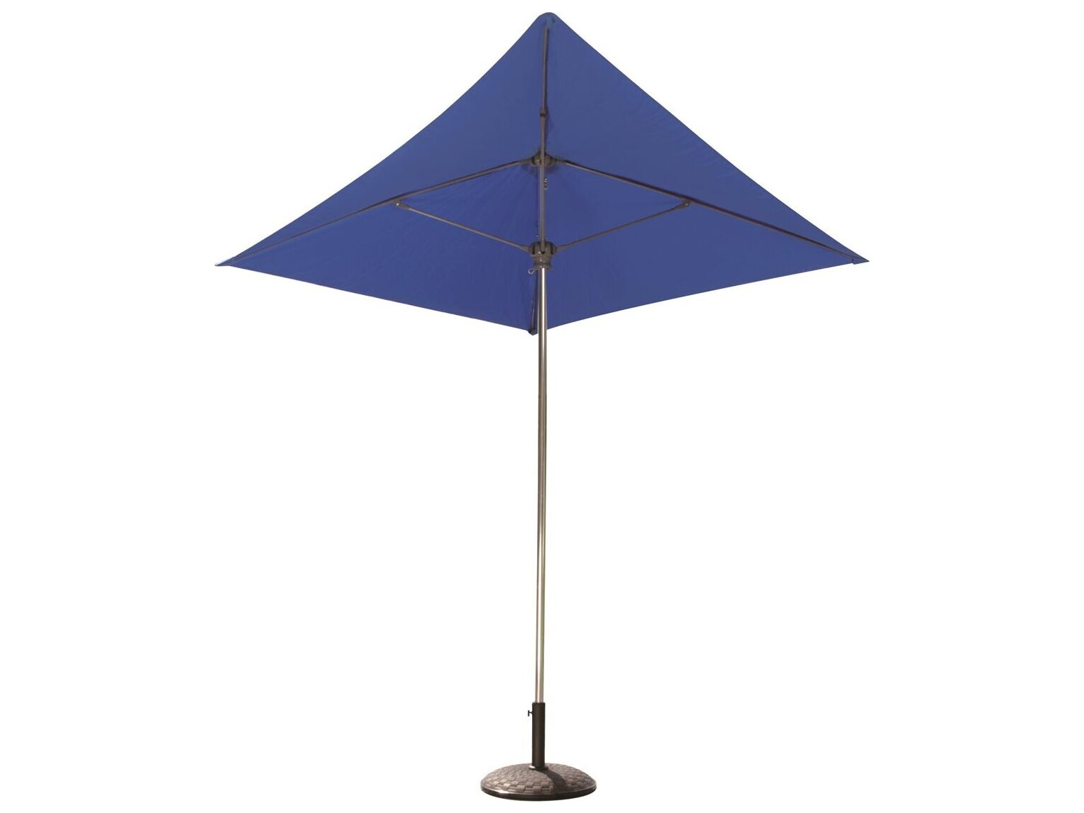 Fiberbuilt Patio Umbrellas Prestige - Nitro Aluminum 7 Foot Square Pulley & Pin Patio Umbrella