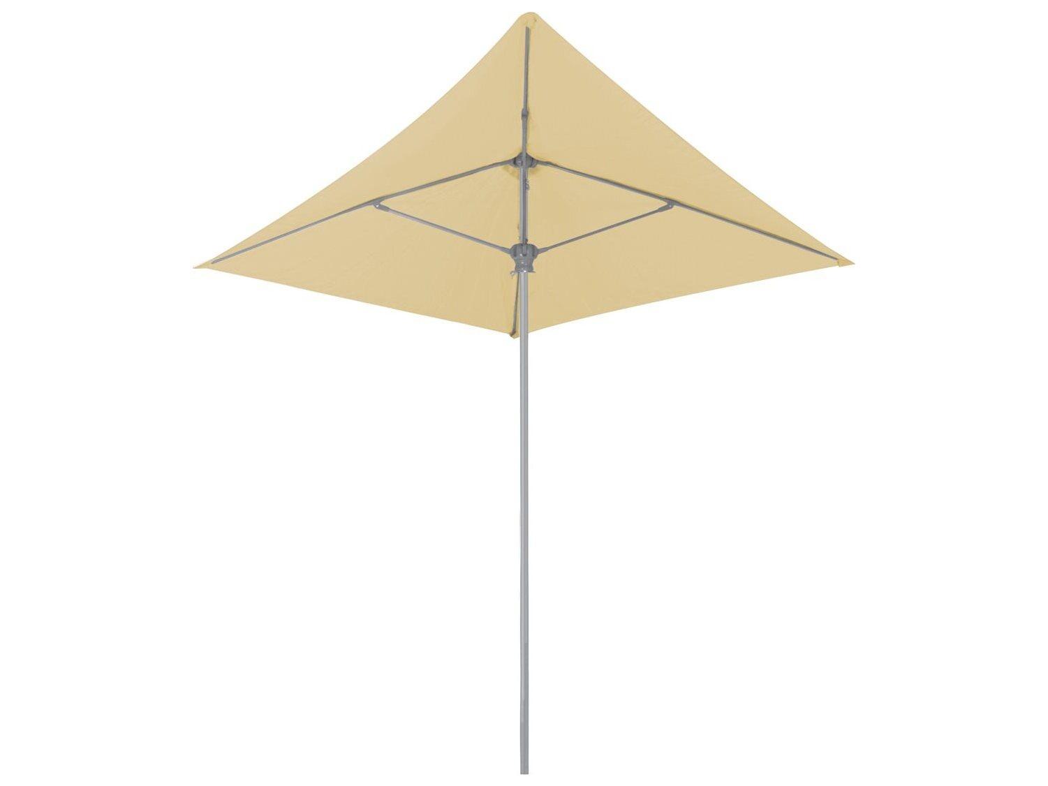 Fiberbuilt Patio Umbrellas Prestige - Nitro Aluminum 7 Foot Square Pulley & Pin Patio Umbrella