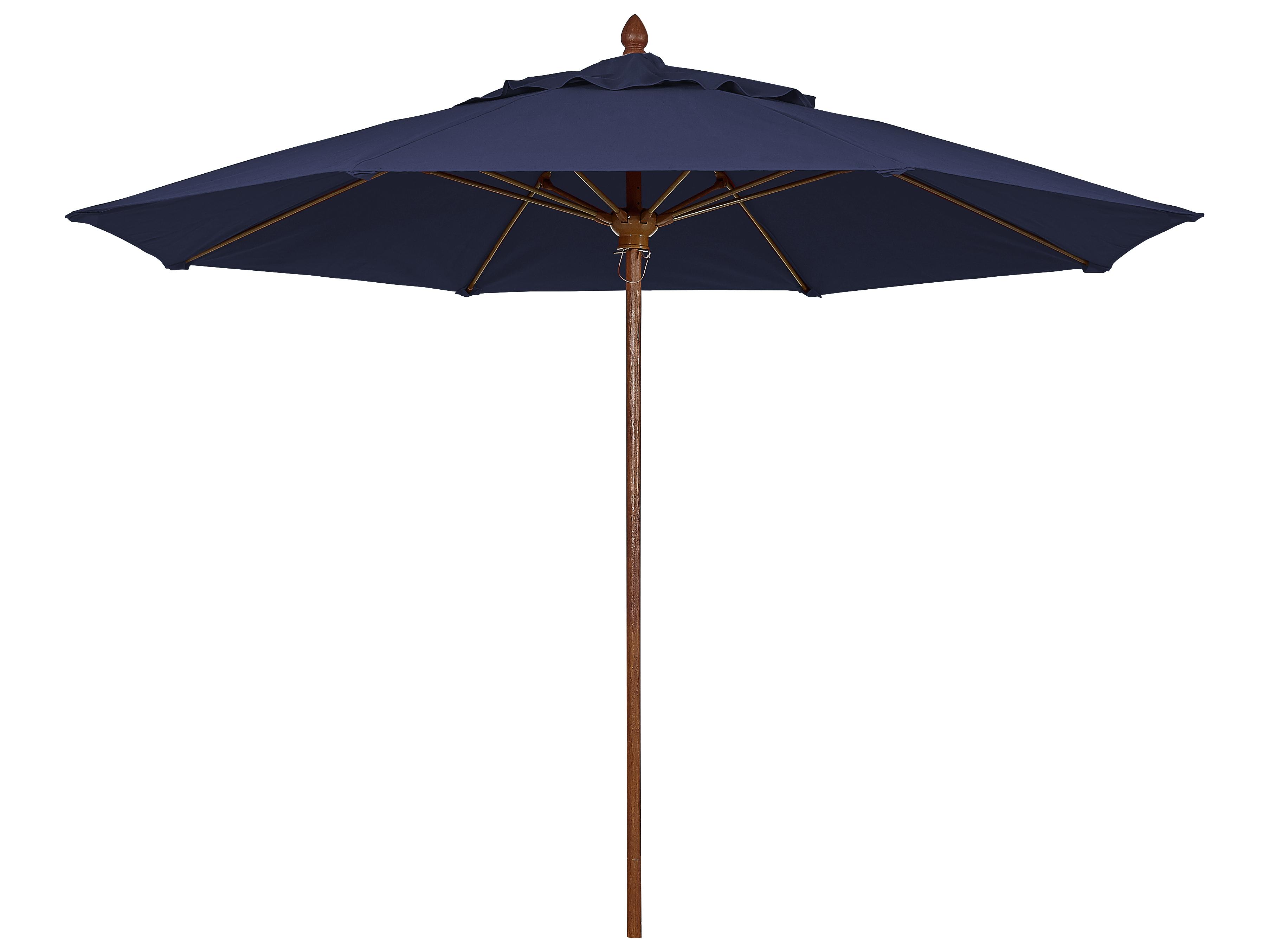Fiberbuilt Outdoor Umbrellas Prestige - Bridgewater Fiberglass 8 Foot Octagon Pulley & Pin Outdoor Umbrella