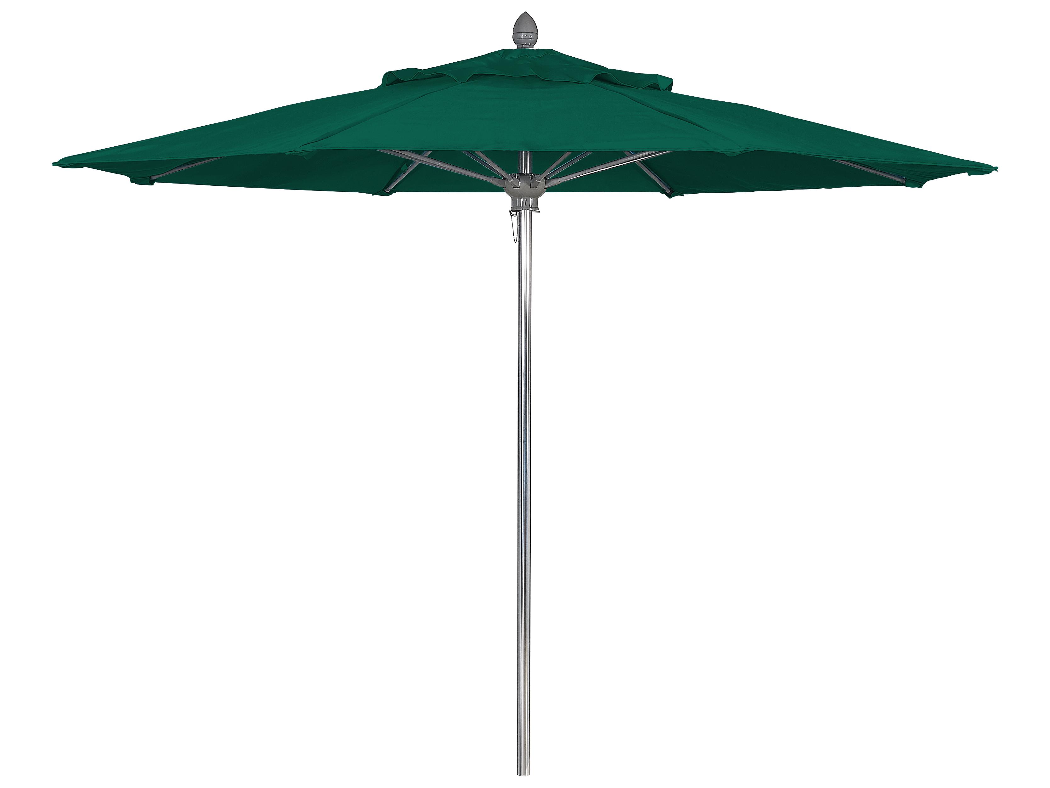 Fiberbuilt Patio Umbrellas Prestige - Lucaya Fiberglass 8 Foot Octagon Pulley & Pin Patio Umbrella