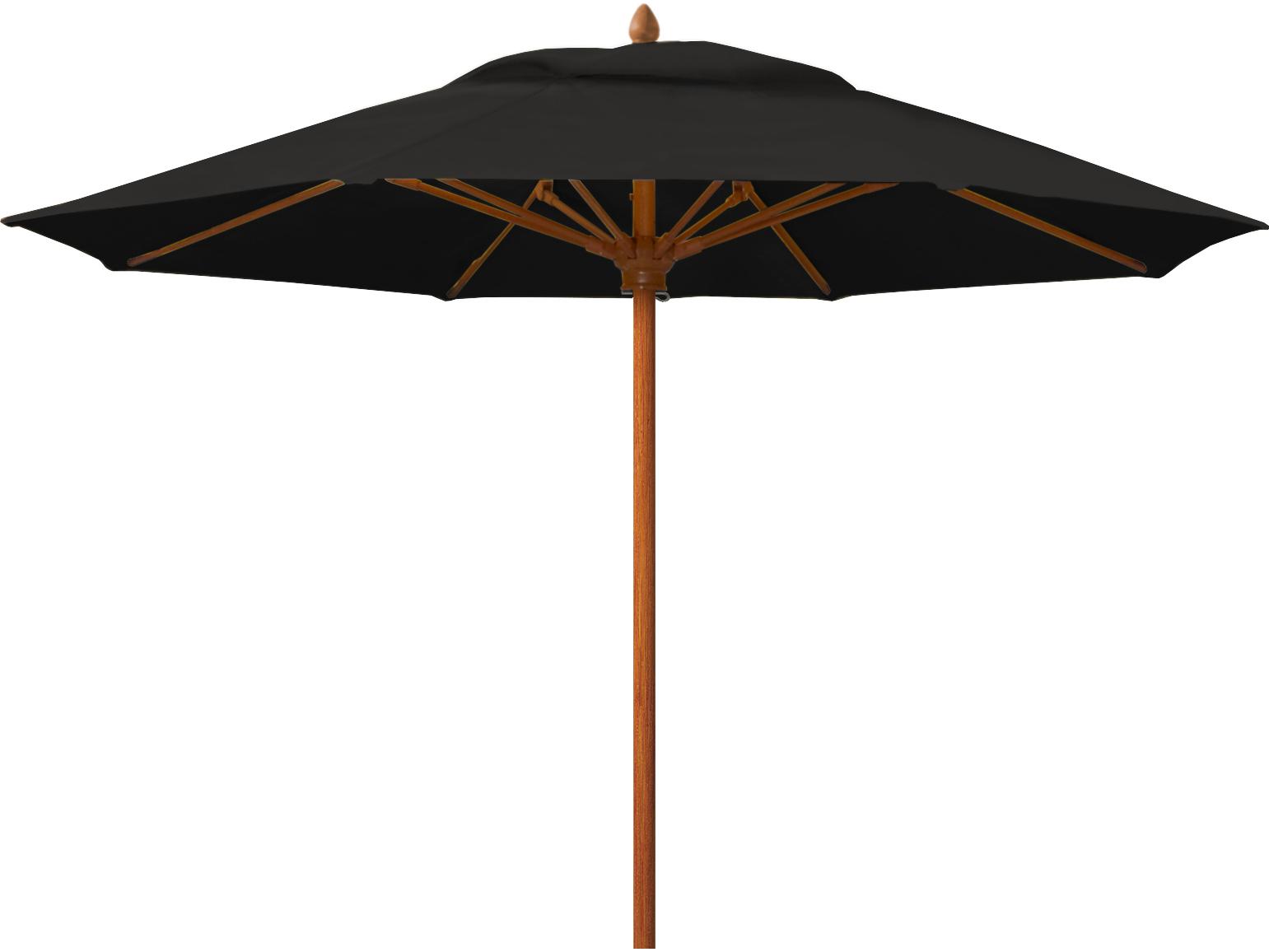 Fiberbuilt Outdoor Umbrellas Prestige - Diamante Fiberglass 9 Foot Octagon Pulley & Pin Outdoor Umbrella