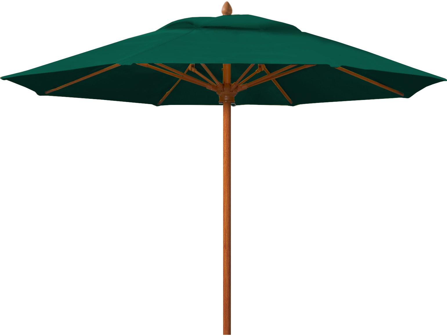Fiberbuilt Outdoor Umbrellas Prestige - Diamante Fiberglass 9 Foot Octagon Pulley & Pin Outdoor Umbrella