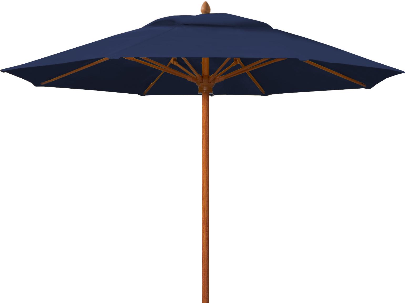 Fiberbuilt Outdoor Umbrellas Prestige - Diamante Fiberglass 9 Foot Octagon Pulley & Pin Outdoor Umbrella