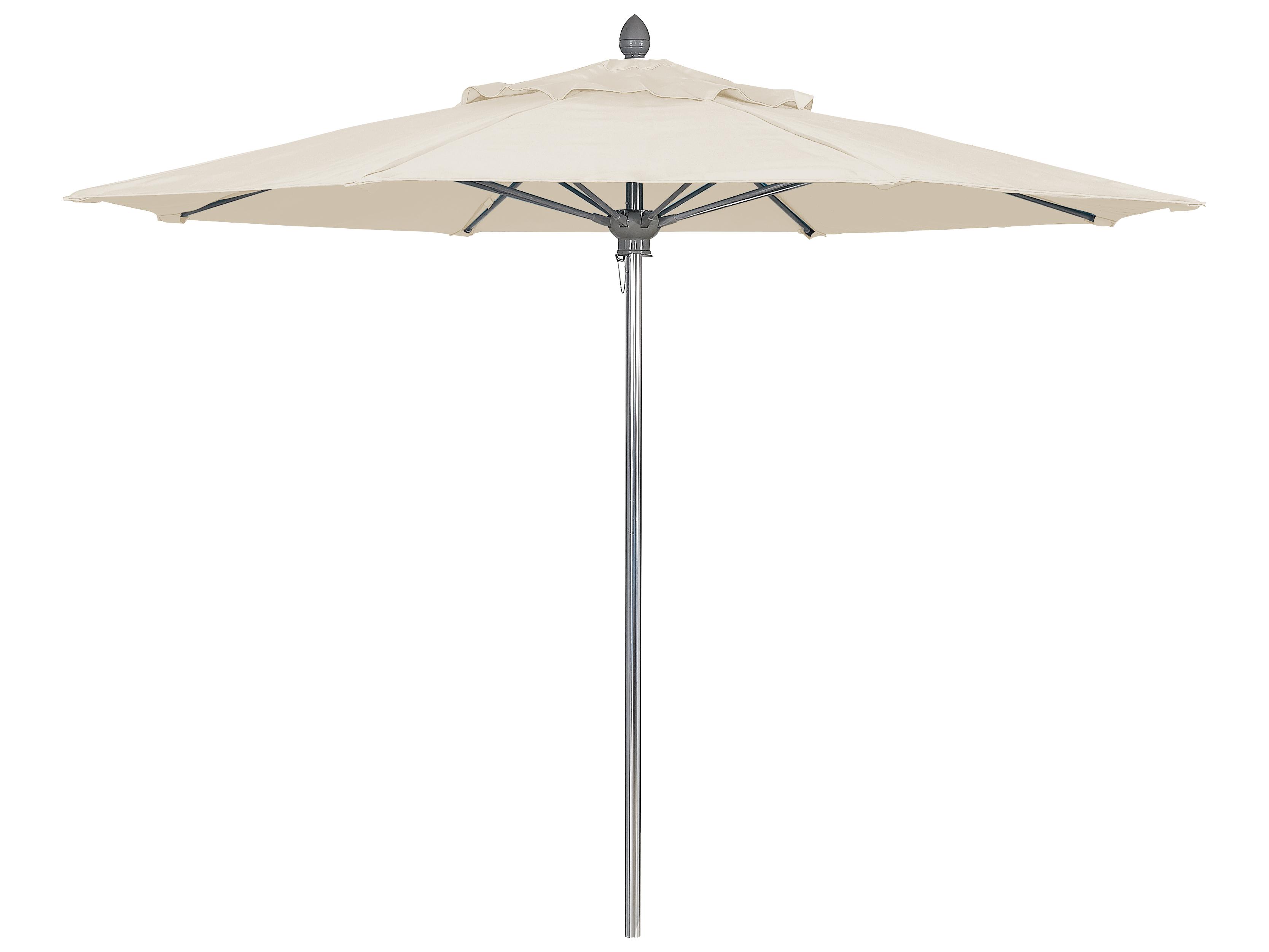 Fiberbuilt Patio Umbrellas Prestige - Lucaya Fiberglass 9 Foot Octagon Pulley & Pin Patio Umbrella