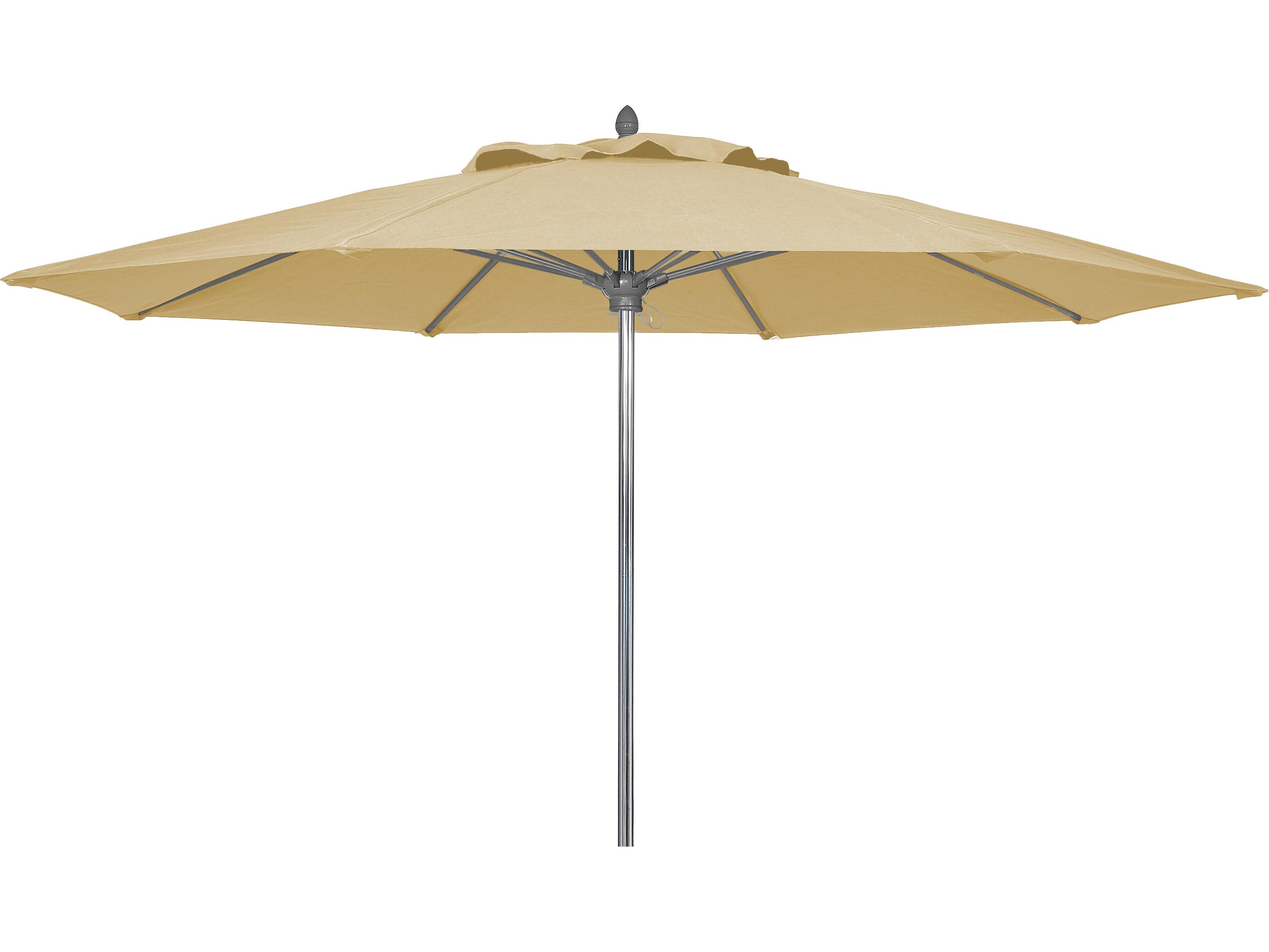 Fiberbuilt Patio Umbrellas Prestige - Oceana Fiberglass 9 Foot Octagon Pulley & Pin Patio Umbrella