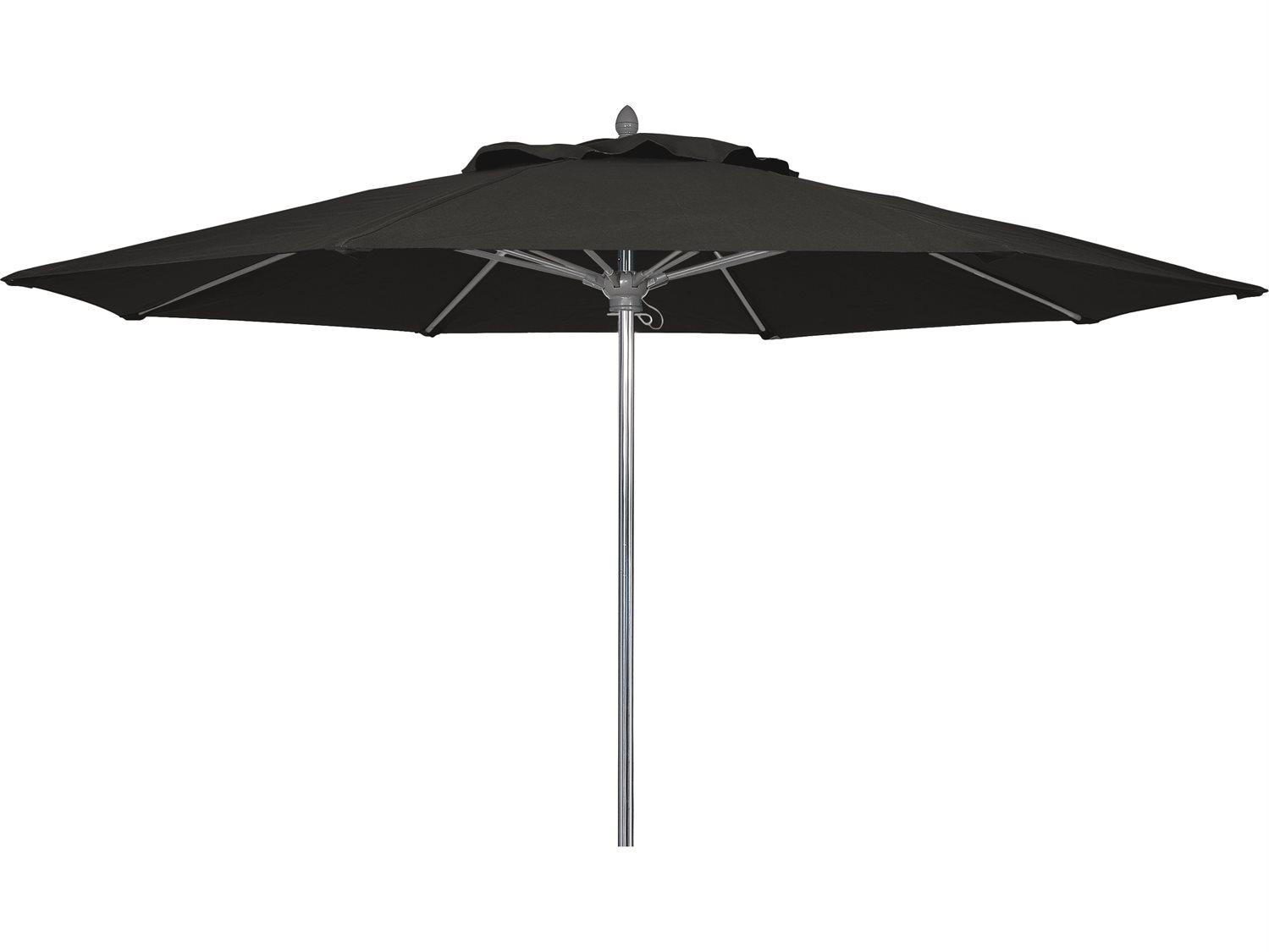 Fiberbuilt Outdoor Umbrellas Prestige Oceana 7.5 Foot Octagon Push Up Lift Outdoor Umbrella