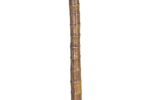 Fiberbuilt Palm Fiber Teak 9 Foot Leaf Pulley Wood Outdoor Patio Umbrella