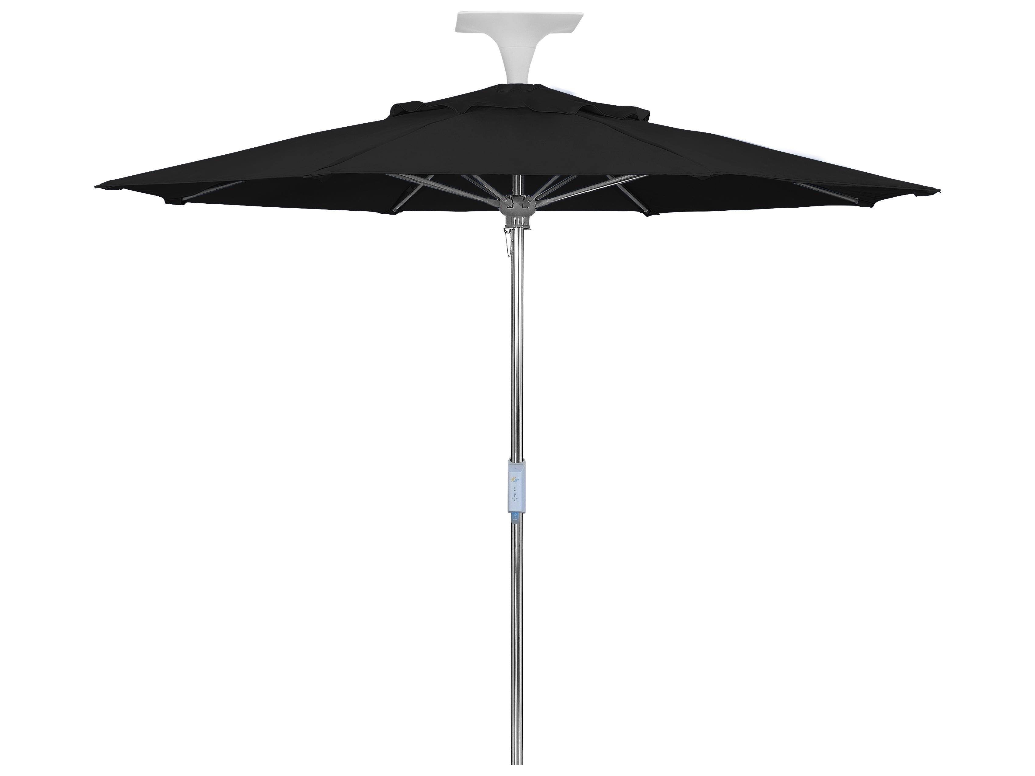 Fiberbuilt Patio Umbrellas Wattsun Aluminum 9 Foot Octagon Push Up & Pin Patio Umbrella