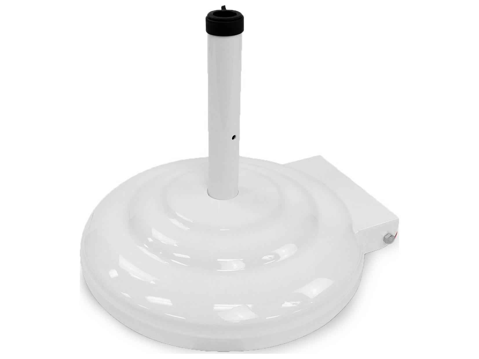 Fiberbuilt Umbrellas Aluminum 23 Foot Round Umbrella Base with Wheels