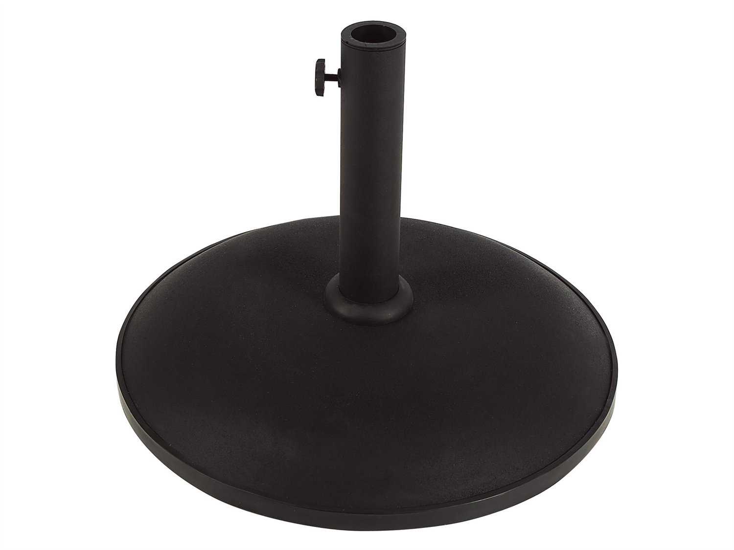 Fiberbuilt Concrete Black 19' Foot 55 Pound Umbrella Base