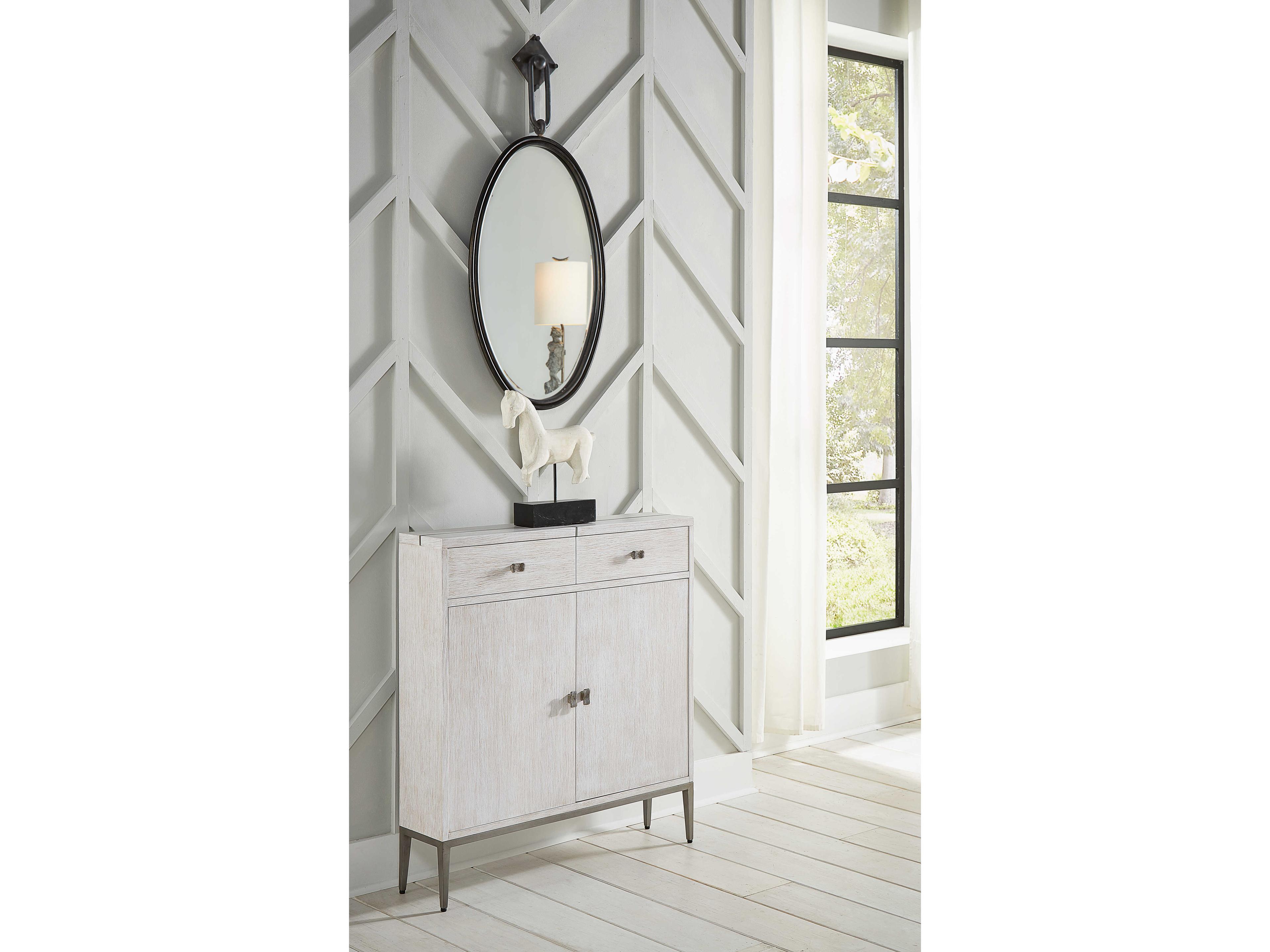 Frederick Cooper Tobago Oval Wall Mirror