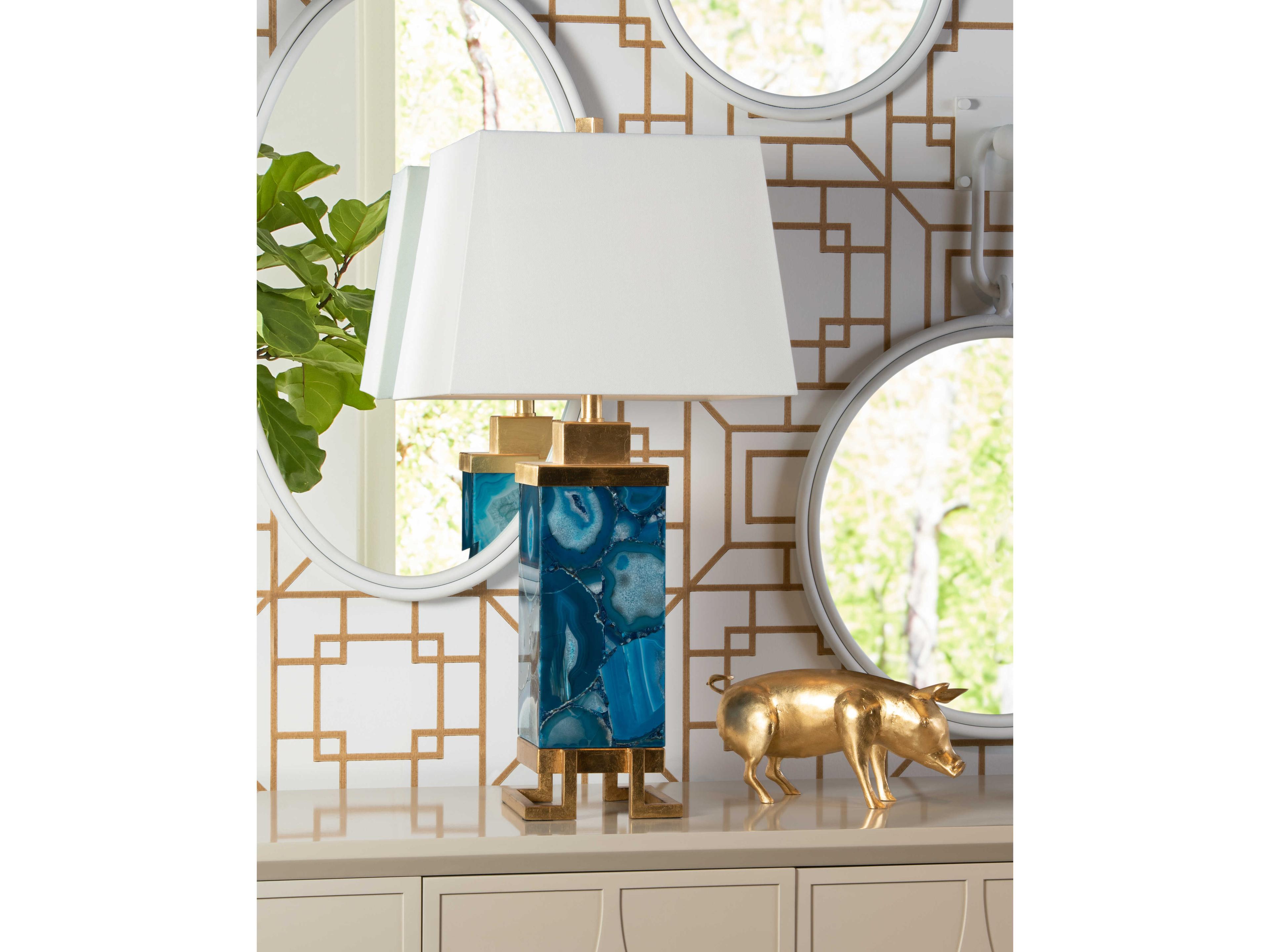 Frederick Cooper Lucia Round Wall Mirror