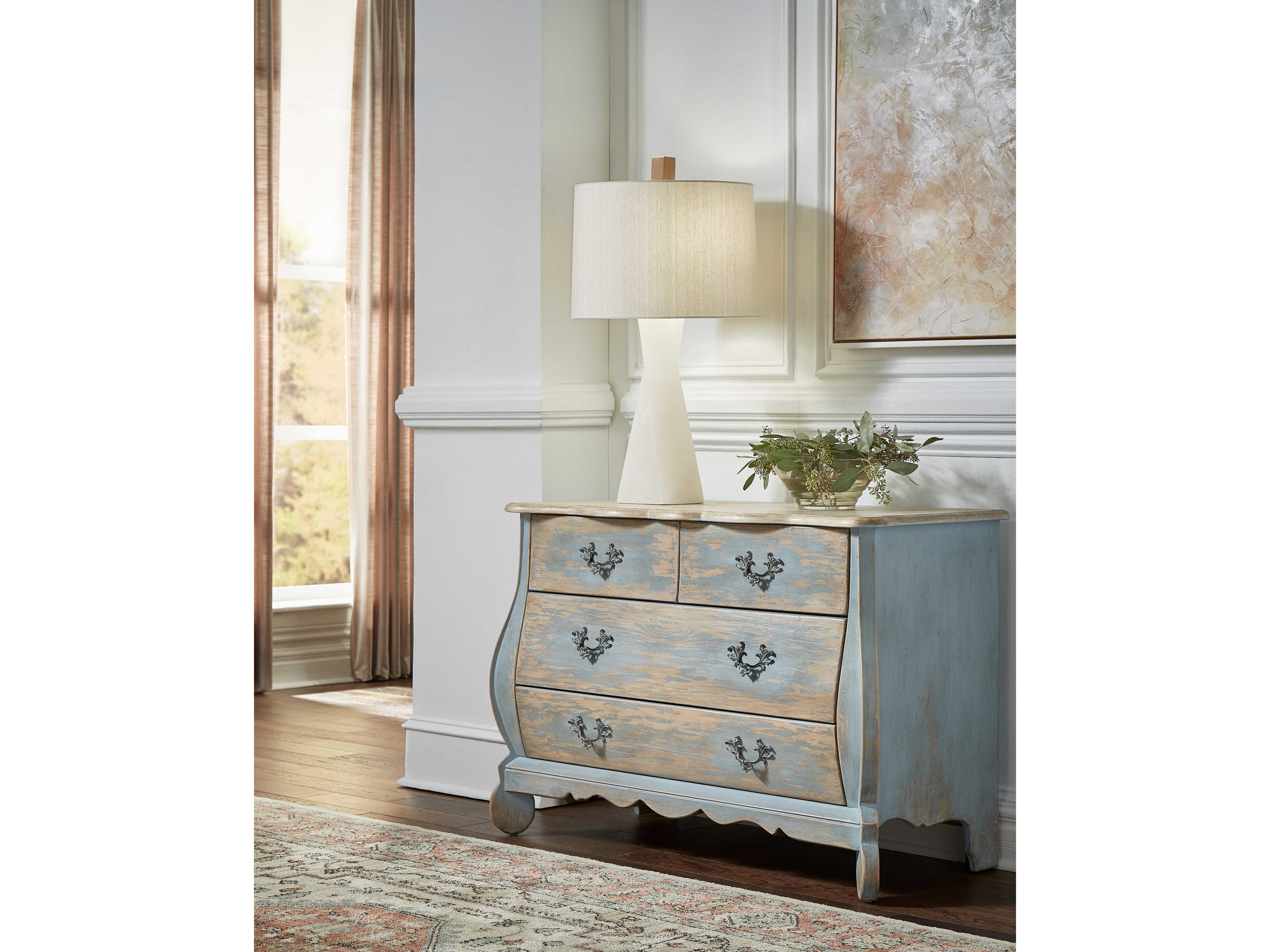 Frederick Cooper Twist And Shout Natural White Cream Raw Silk Buffet Lamp