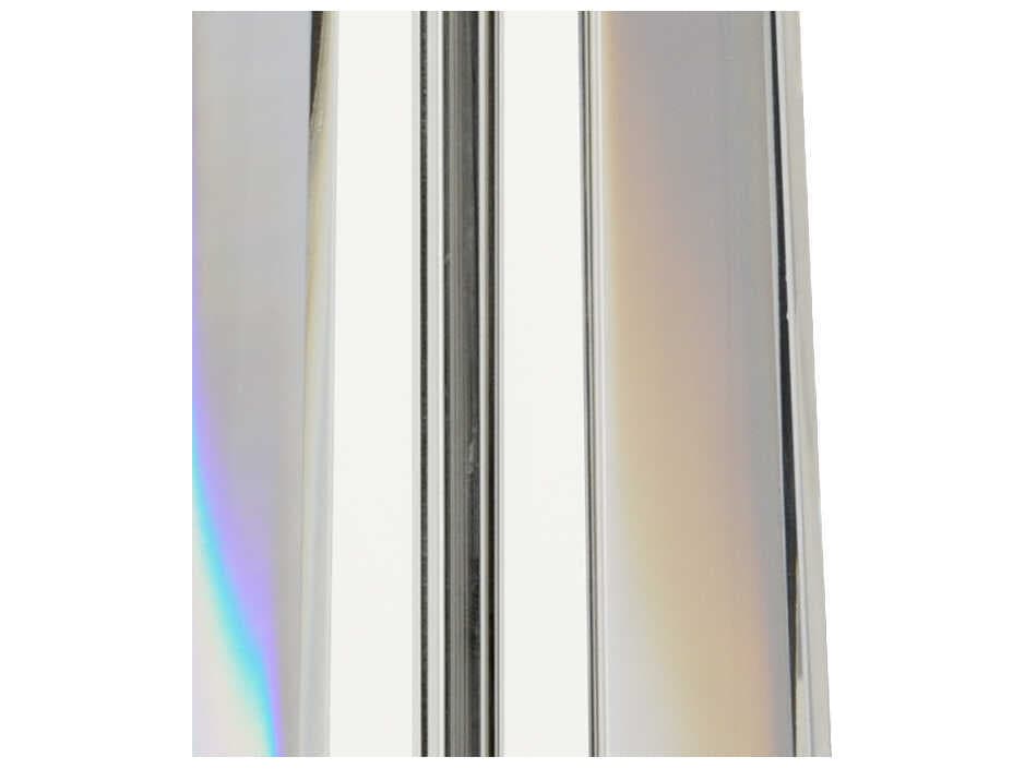 Frederick Cooper Eldon Crystal Clear Off White Silk Buffet Lamp