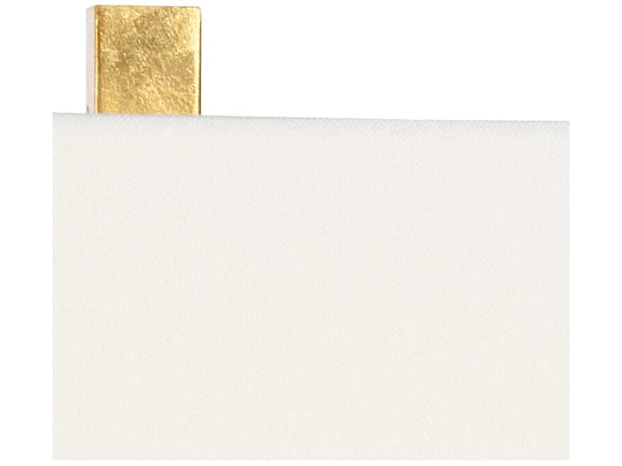 Frederick Cooper Oceans Blue Gold Off White Linen Buffet Lamp