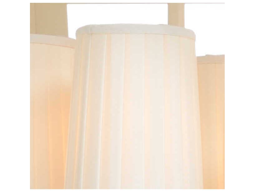 Frederick Cooper 6-Light White Empire Lantern Chandelier
