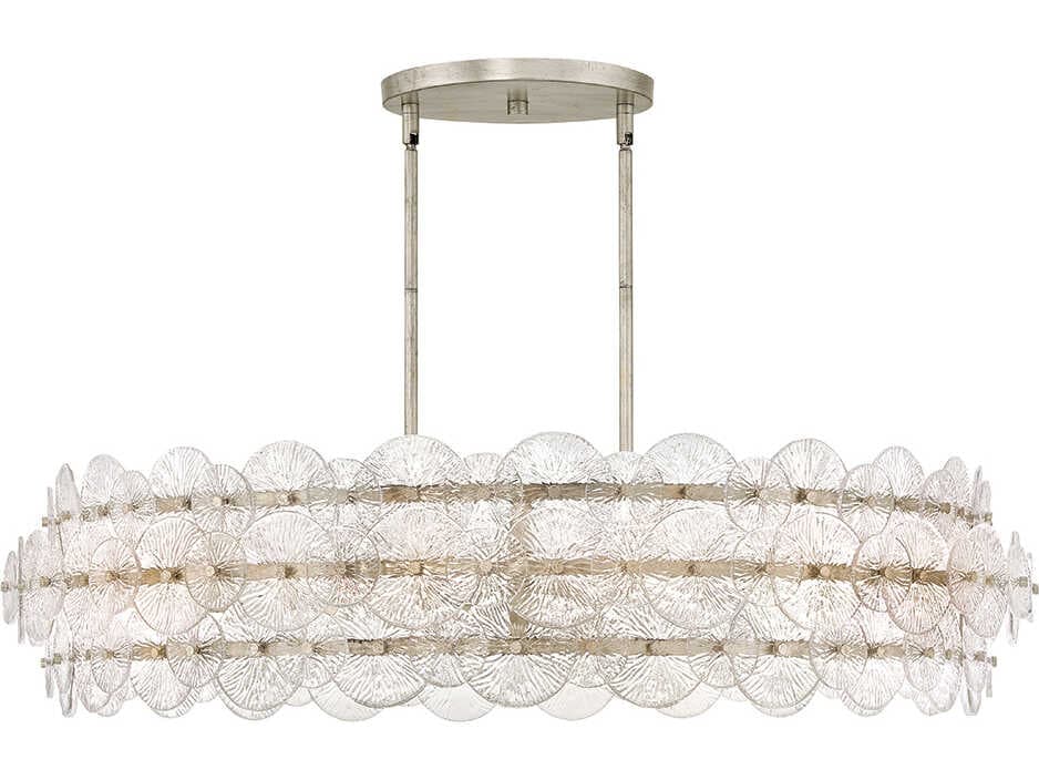 Fredrick Ramond Rene 8-Light Glacial Gray Pendant