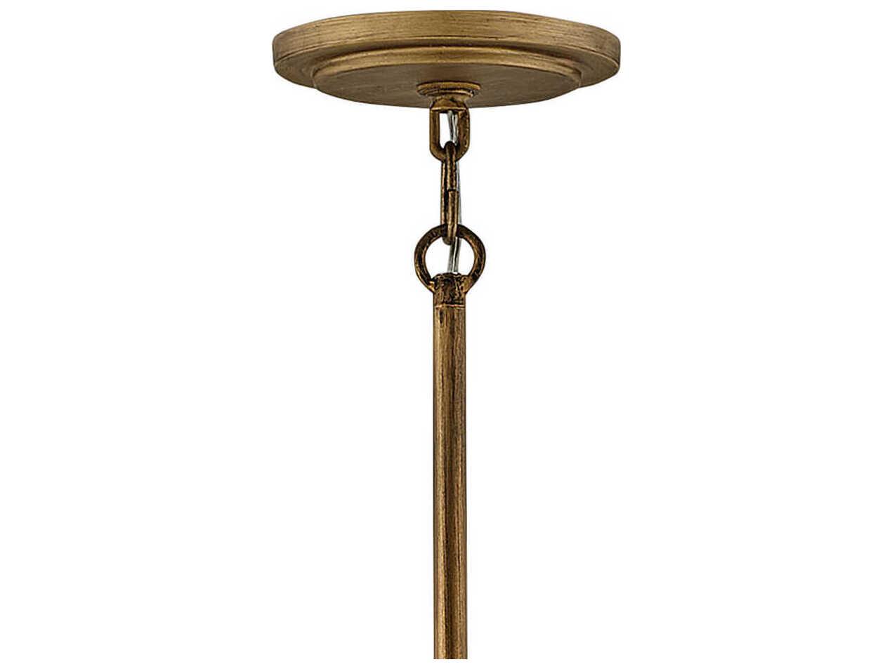 Fredrick Ramond Centric 6-Light Burnished Gold Globe Pendant