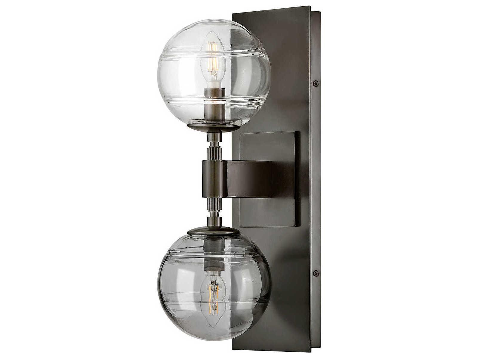 Fredrick Ramond Oberon 2-Light Black Oxide Wall Sconce