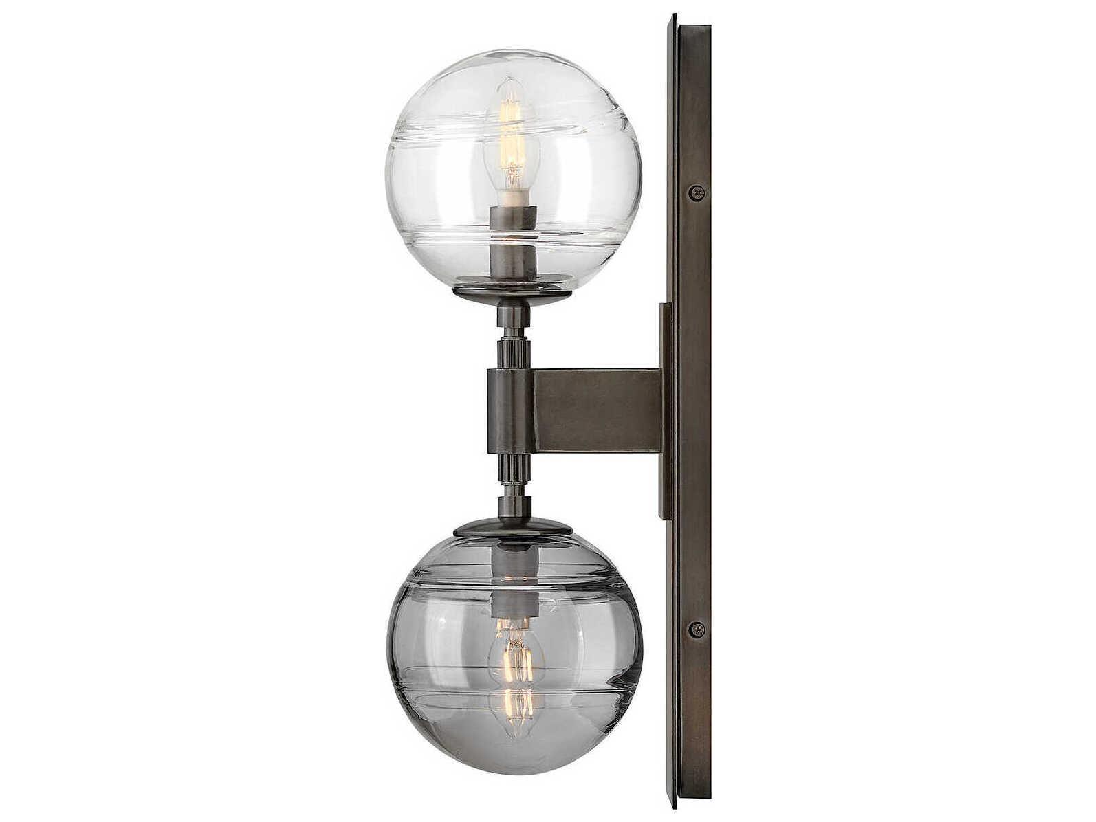Fredrick Ramond Oberon 2-Light Black Oxide Wall Sconce