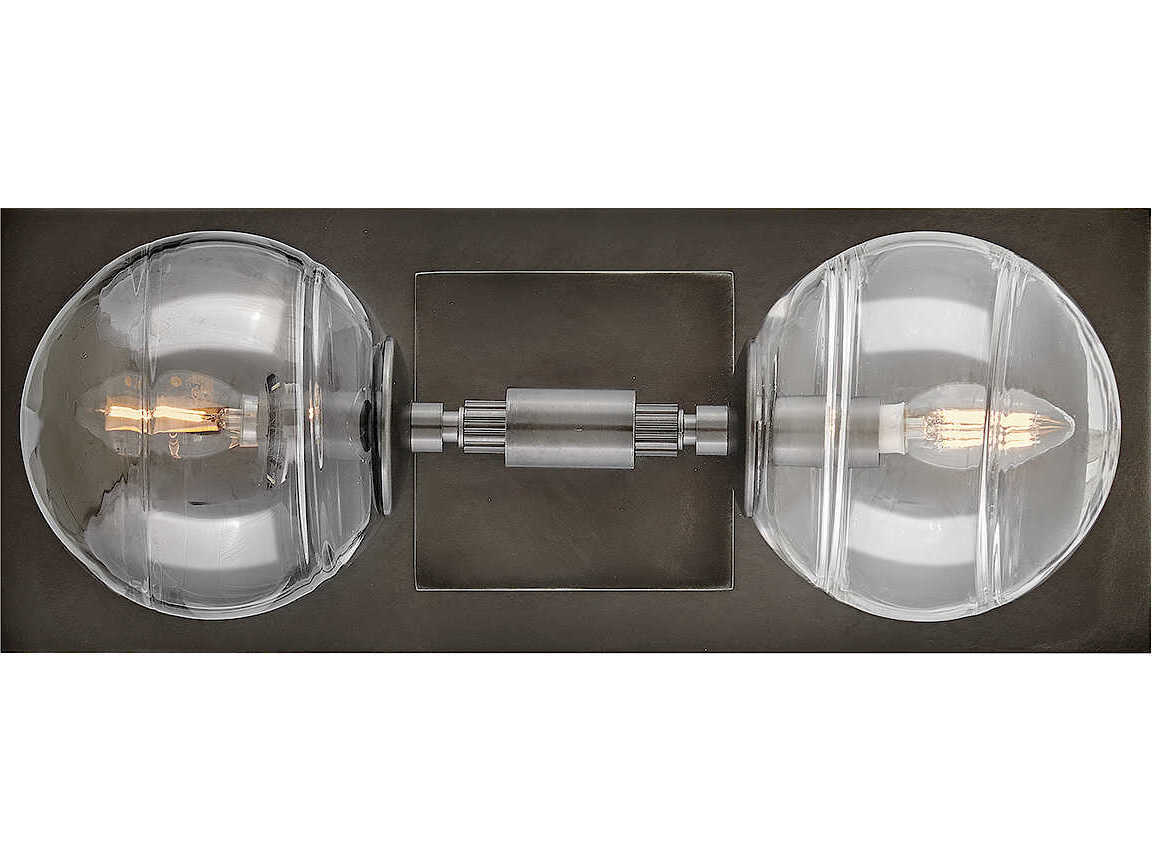 Fredrick Ramond Oberon 2-Light Black Oxide Wall Sconce