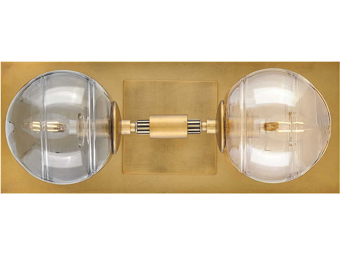 Fredrick Ramond Oberon 2-Light Heritage Brass Wall Sconce
