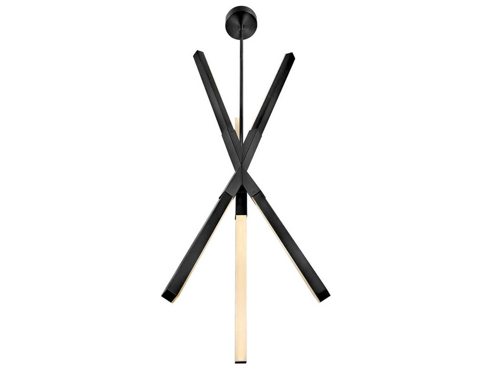 Fredrick Ramond Rae Black LED Linear Pendant