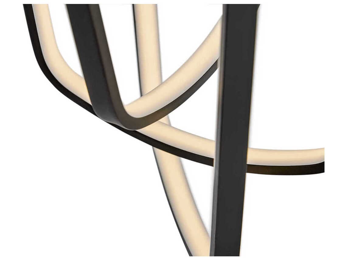 Fredrick Ramond Onyx Black LED Linear Pendant