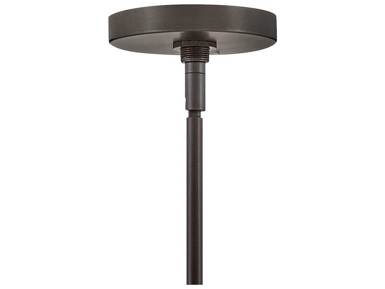 Fredrick Ramond Cosette 1-Light Black Oxide Crystal Glass Mini Pendant