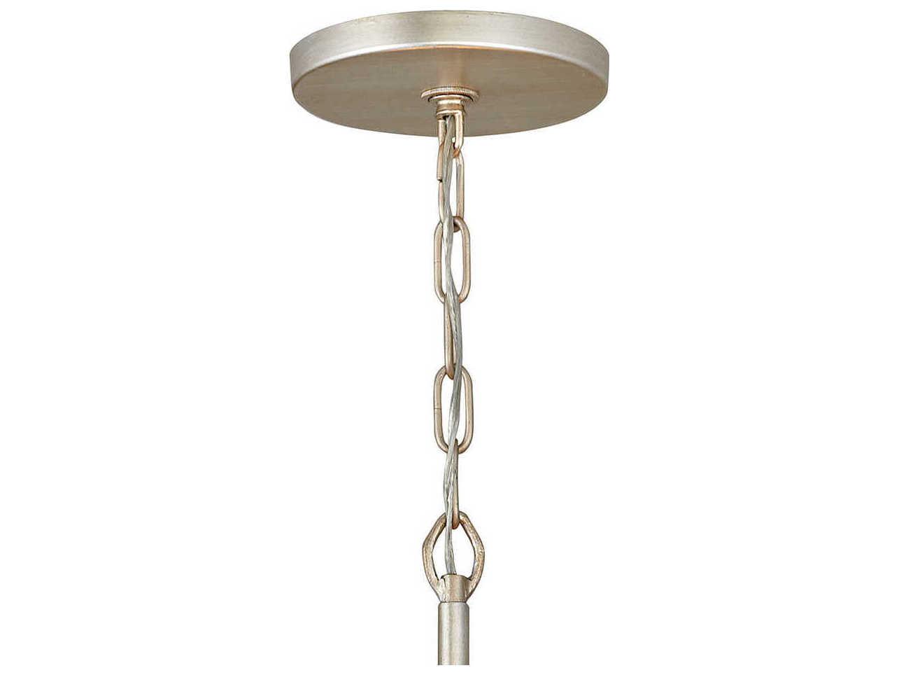 Fredrick Ramond Reverie 8-Light Champagne Gold Crystal Drum Pendant