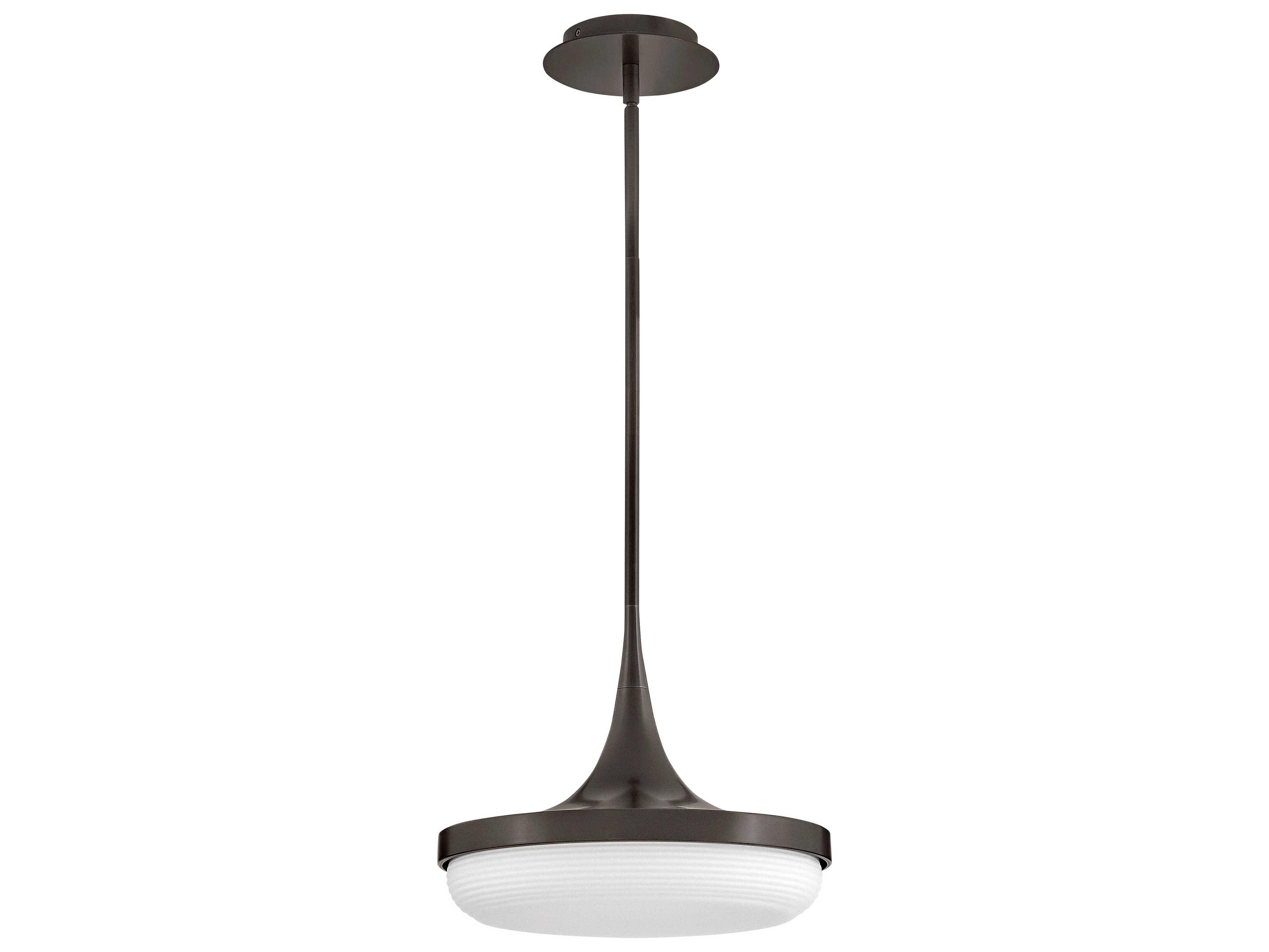 Fredrick Ramond Elsa Black Oxide Glass LED Pendant