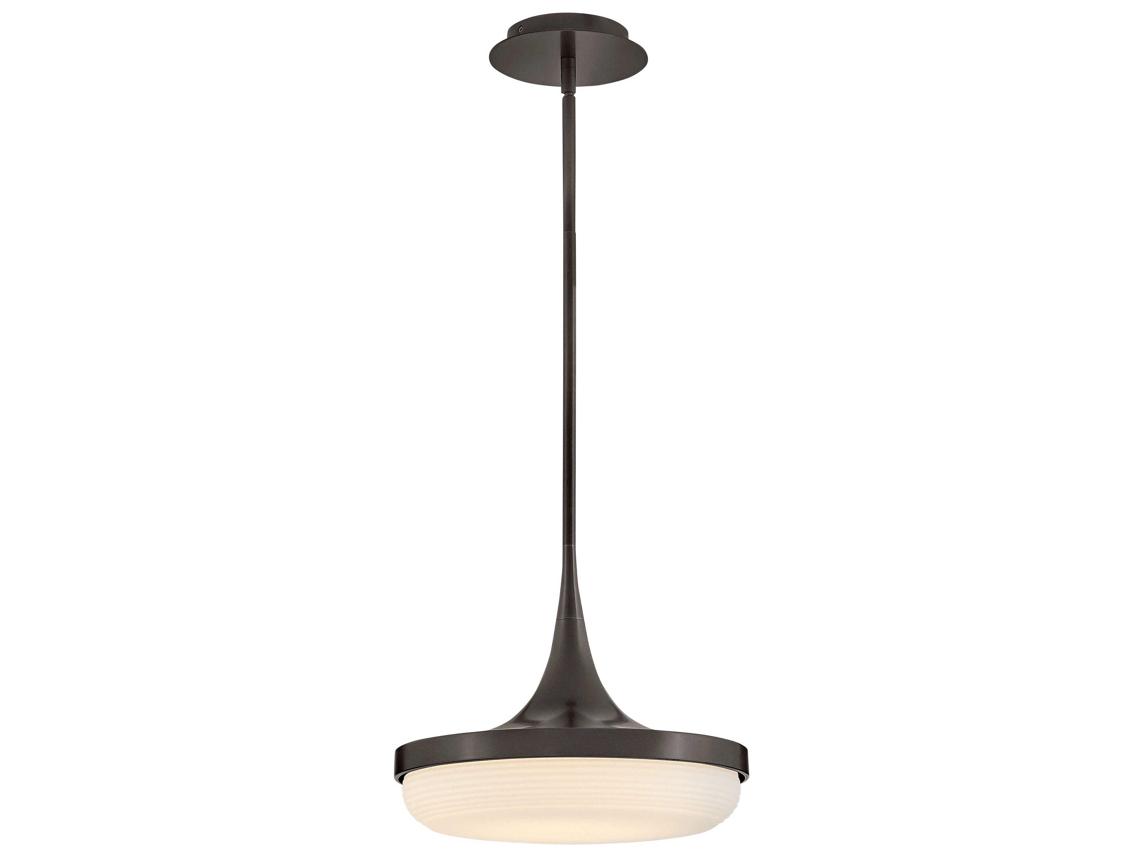 Fredrick Ramond Elsa Black Oxide Glass LED Pendant