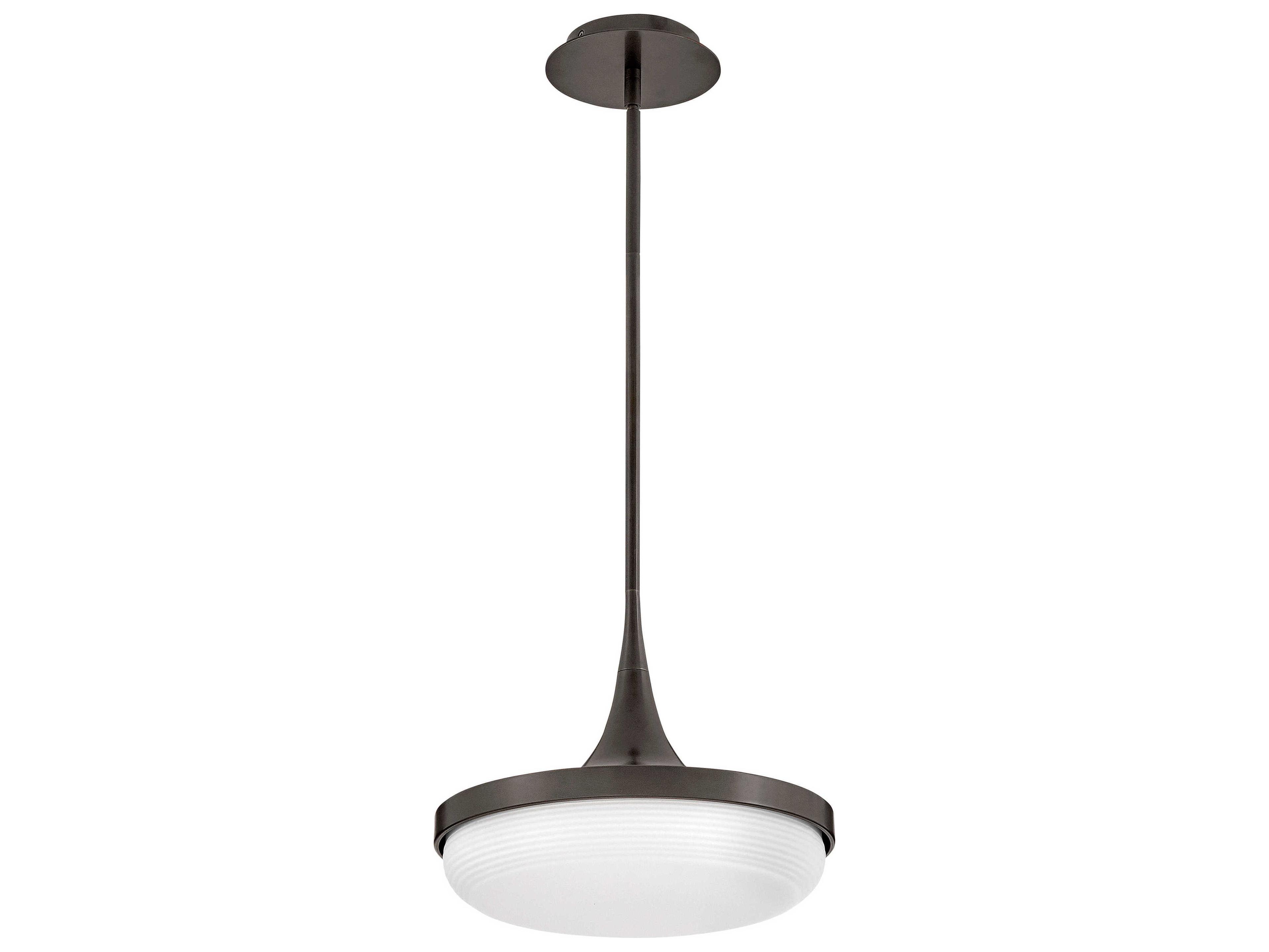 Fredrick Ramond Elsa Black Oxide Glass LED Pendant
