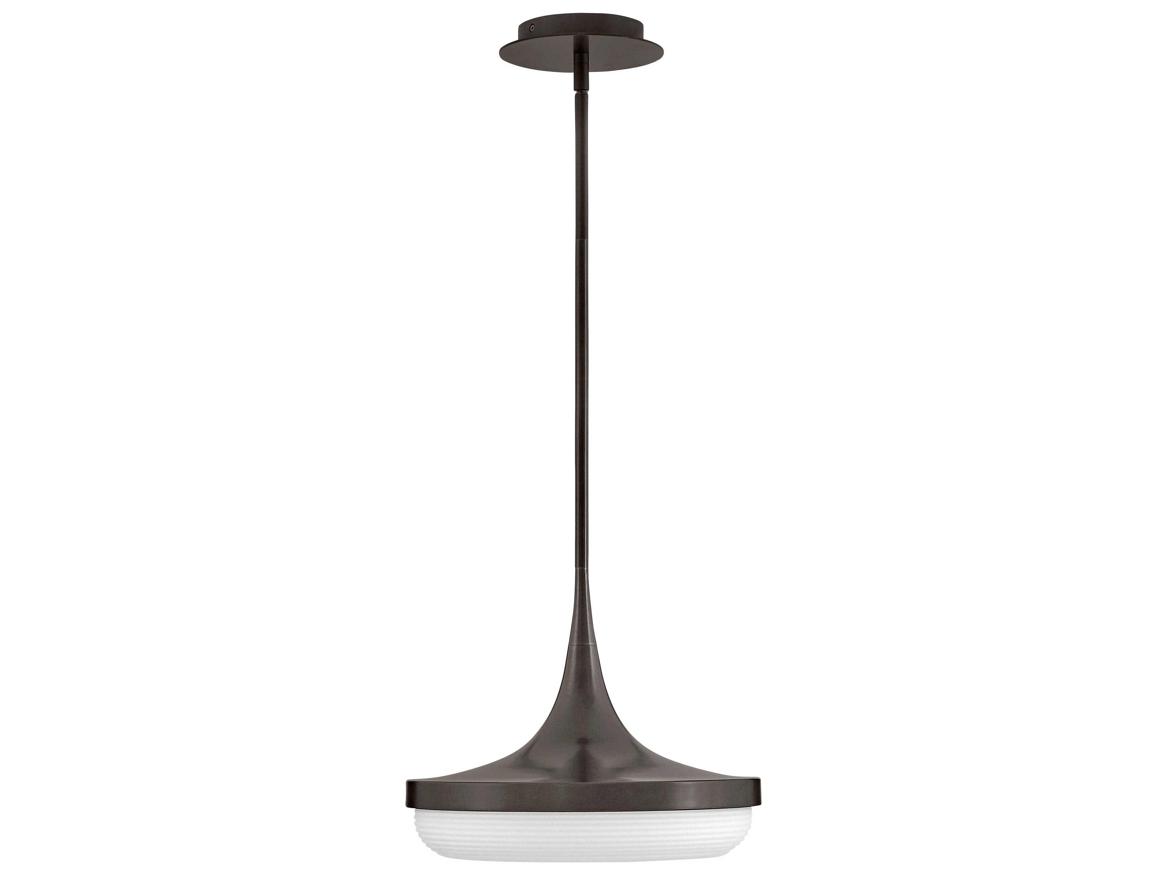 Fredrick Ramond Elsa Black Oxide Glass LED Pendant