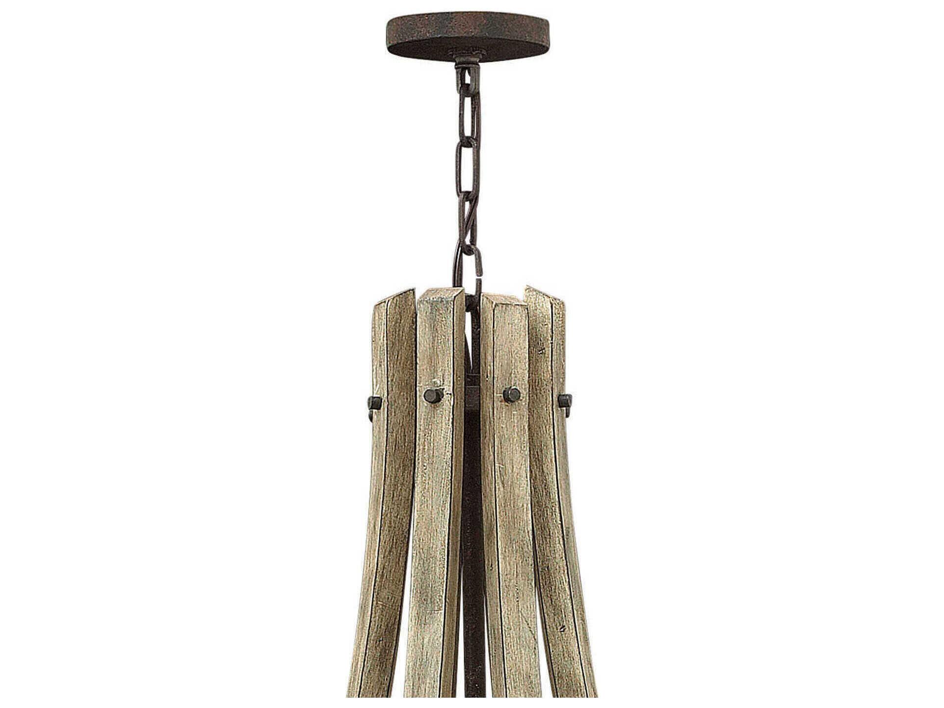 Fredrick Ramond Middlefield 12-Light Iron Rust Weathered Ash Black Candelabra Chandelier
