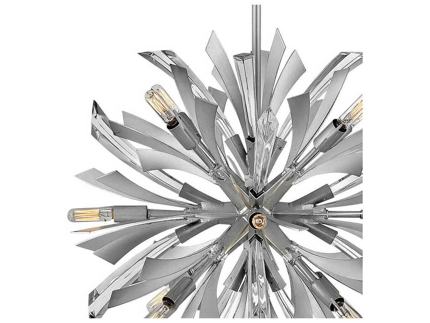 Fredrick Ramond Vida 13-Light Glacial Silver Crystal Pendant