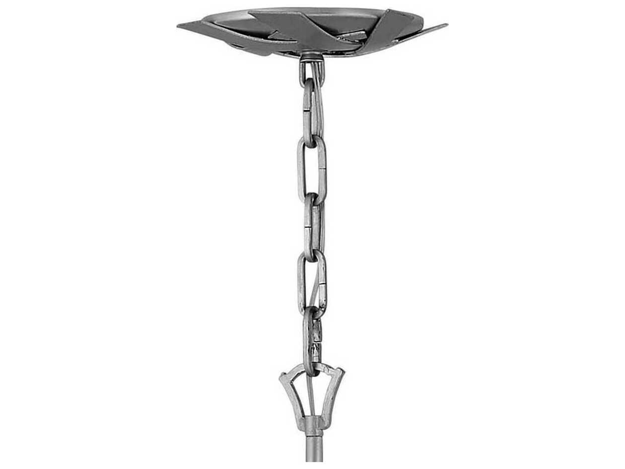 Fredrick Ramond Vida 13-Light Glacial Silver Crystal Island Pendant