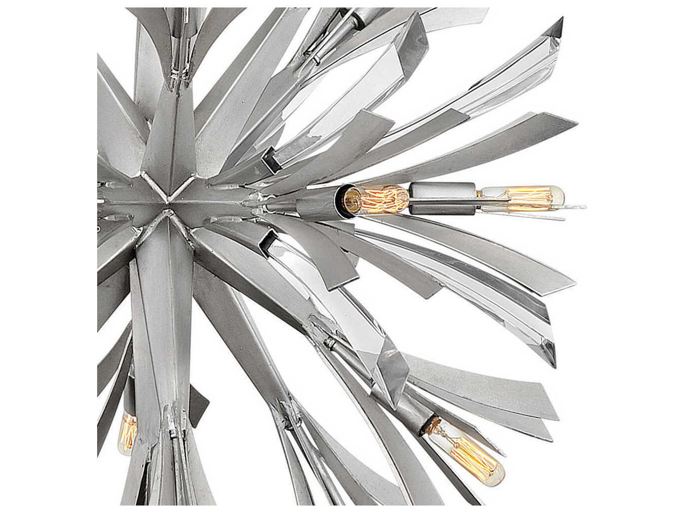 Fredrick Ramond Vida 19-Light9-Light Glacial Silver Crystal Pendant