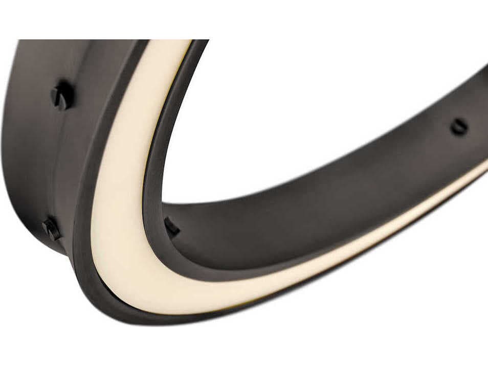 Fredrick Ramond Althea Satin Black Round Pendant