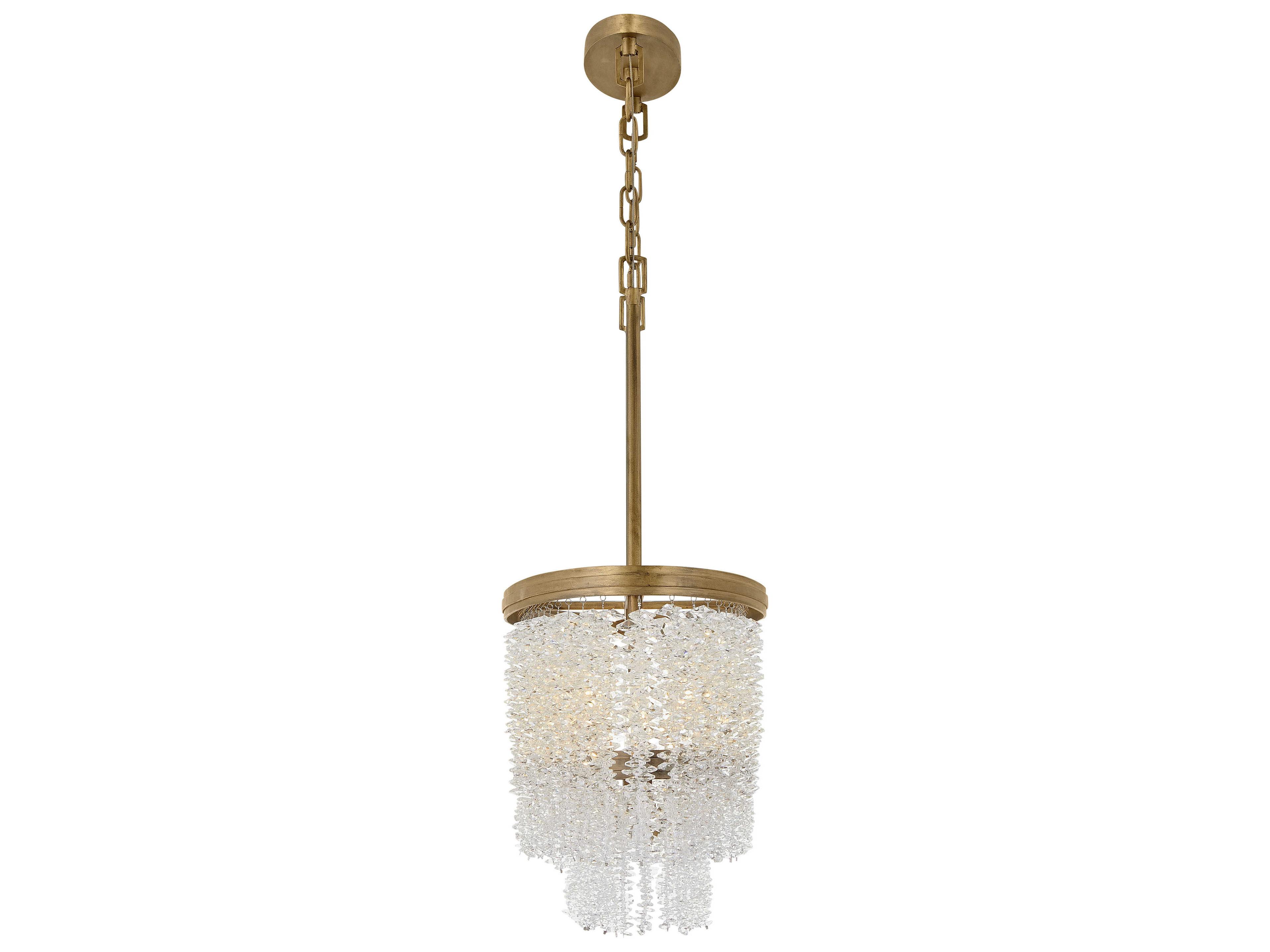 Fredrick Ramond Rubina 6-Light Burnished Gold Island Pendant